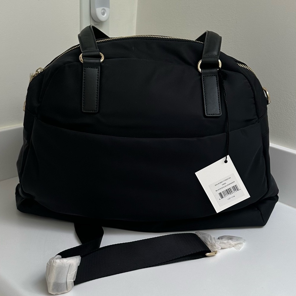 NWT Lo & Sons OMG OG2 Overnight Weekender Travel Bag Laptop Work Gym Black